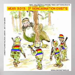 Lustiges LGBT Vs Riesenerpel-Plakat Poster