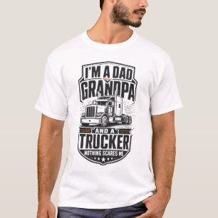 Lustiges LKW-Fahrer-Geschenk für Vater und Opa T-Shirt