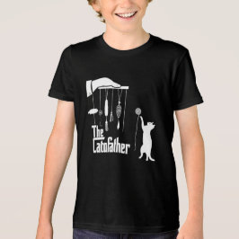 Lustiges Mafia-Katzen-Parodie-Graphic-Shirt Tri-Blend Shirt