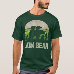 Lustiges Mama-Shirt von Sohn Tochter, 5 Welpen Mam T-Shirt