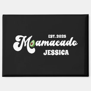lustiges Mamacado, das von Müttern ein Tagesgesche Magnet