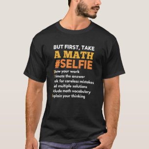 Lustiges Mathelehrer-Geschenk für einen Mathe-Nerd T-Shirt