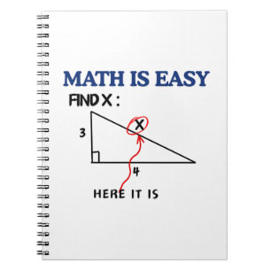 Lustiges Mathematik-Notizbuch – Perfektes Geschenk Notizblock