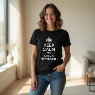 Lustiges Medizinisches Keep Calm und Ruf einen Per T-Shirt