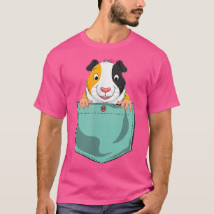 Lustiges Meerschweinchen in der Tasche für Frauen  T-Shirt