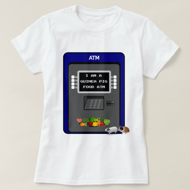 Lustiges Meerschweinchen-Shirt T-Shirt (Design vorne)