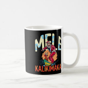 Lustiges Mele Kalikimaka Hawaiianisches Weihnachte Kaffeetasse