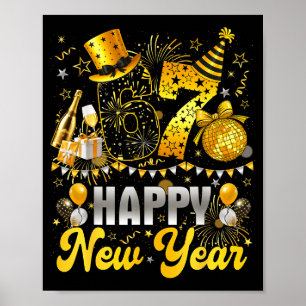 Lustiges Meme 67 Frohes Neues Jahr 2026 Six Seven  Poster