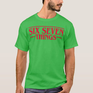Lustiges Meme 67 Retro Sechs Sieben Dinge Männer F T-Shirt