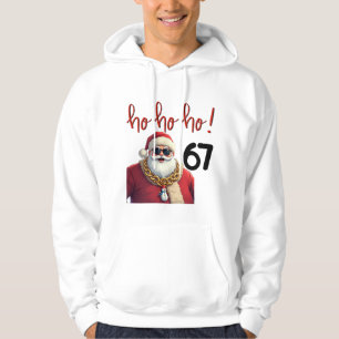 Lustiges Meme 67 Santa Weihnachten Sweatshirt
