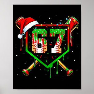 Lustiges Meme 67 Weihnachten verkaufen Eis Männer Poster