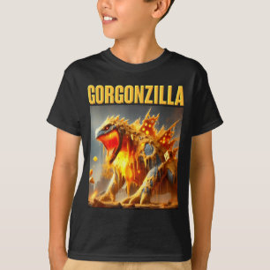 Lustiges Meme Gorgonzola AI italienischer Käse Dra T-Shirt