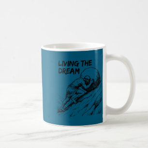 Lustiges Meme Traumleben Sisyphos griechisch Kaffeetasse