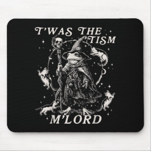 Lustiges Meme Twas The Tism M Lord Autismus Frosch Mousepad