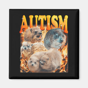 Lustiges Meme Waldmurmeltiere Autistisch Autism A Magnet