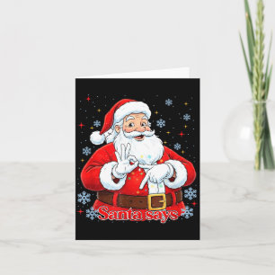 Lustiges Meme Weihnachten Santa Geschenk Männer, F Karte