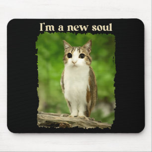 Lustiges Meowl-Meme, Cat Owl Meme Gehirnfäule Gen  Mousepad