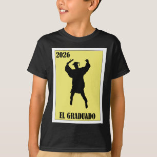 Lustiges mexikanisches Design für den Abschluss - T-Shirt