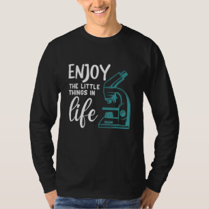 lustiges Mikroskop, Mikrobiologen Biologie Nerd Sc T-Shirt