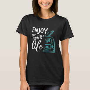 lustiges Mikroskop, Mikrobiologen Biologie Nerd Sc T-Shirt