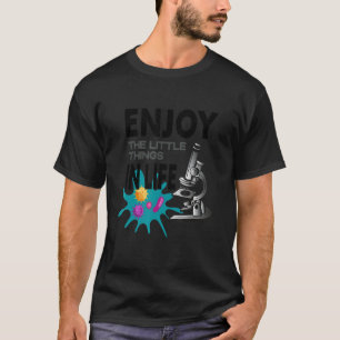 LUSTIGES MIKROSKOP, MIKROBIOLOGEN BIOLOGIE NERD WI T-Shirt
