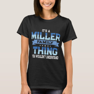 Lustiges Miller-Familientreffen-T-Shirt, passend f T-Shirt