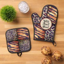 Lustiges Mimi-Geschenk! Ofenhandschuh und Topflapp