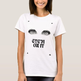 Lustiges Minimalistisches Augen T-Shirt – Ich habe