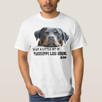 Lustiges Mississippi-Bein-Jagdhund Rottweiler