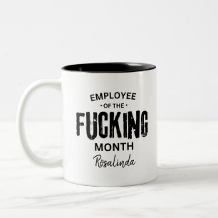Lustiges Mitarbeiter-Geschenk, Humor-Monat Zweifarbige Tasse