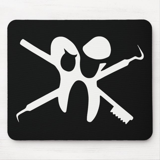 Lustiges Molarr Mousepad (Vorne)