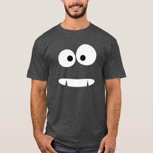 Lustiges Monster-Gesicht T-Shirt