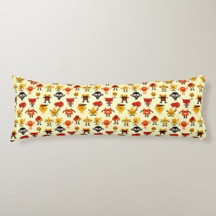 Lustiges Monstermuster Seitenschläferkissen