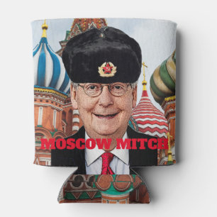 Lustiges Moskau Mitch McConnell Dosenkühler
