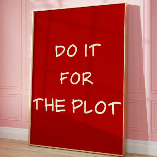 Lustiges Motivationszitat-Wandkunst Poster