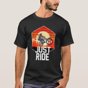 Lustiges Mountainbike-Design für Männer Frauen Tra T-Shirt