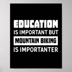 Lustiges Mountainbike-Shirt - Mountainbike Poster