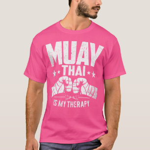 Lustiges Muay Thai ist meine Therapie Muay Thai Li T-Shirt