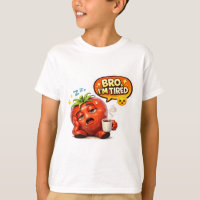 Lustiges Müdes Tomaten-Bro Ich bin müde Niedliches