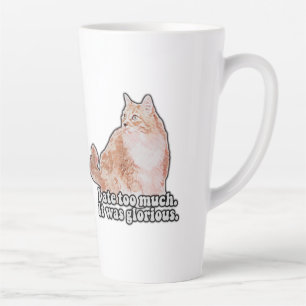 Lustiges mürrisches Katzen-Meme für Katzen- und Kä Milchtasse