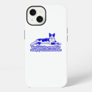 Lustiges mürrisches Katzen-Meme für Katzenbesitzer iPhone 13 Hülle