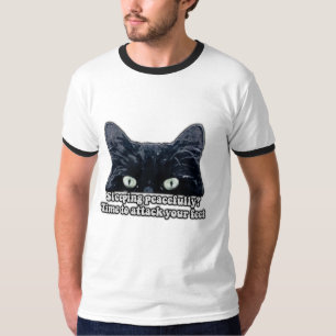 Lustiges mürrisches Katzen-Meme für Katzenbesitzer T-Shirt