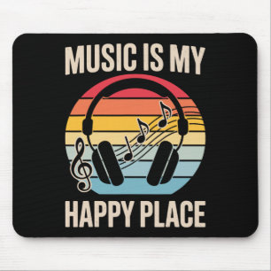Lustiges Musikdesign für Männer Frauen Musiklehrer Mousepad