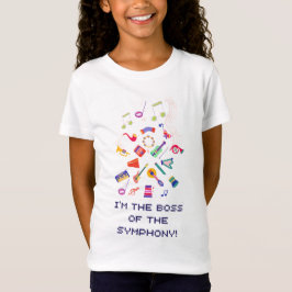 Lustiges Musikinstrumente Kinder T-Shirt