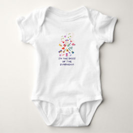Lustiges Musikinstrumente Kinder T-Shirt Baby Strampler