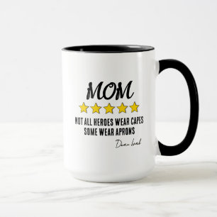Lustiges Mutter Heldin Chef Geschenk Muttertag Tasse