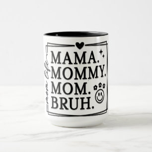 Lustiges Muttertags-Mom-Leben Tasse
