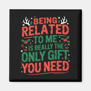 Lustiges nachvollziehbares Weihnachtsgeschenk für Magnet