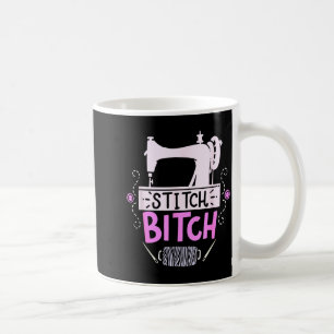 Lustiges Nähen Quilt Geschenk Kaffeetasse