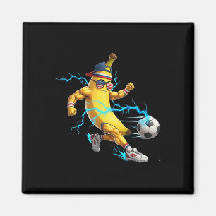 Lustiges Nana Fußballspieler-T-Shirt Cool USA Spor Magnet